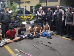 Polisi Gagalkan Tawuran di Kemayoran, 6 Remaja Diamankan dan Senjata Tajam Disita