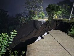 Longsor Tulungagung Putus Jalan, Akses Pengangkutan Susu & Hasil Tani Terhambat