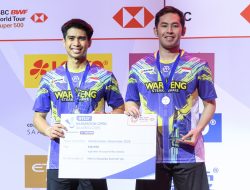Sabar/Reza Runner Up Hylo Open 2025, Ungkap Perasaan Campur Aduk Usai Kalah Final