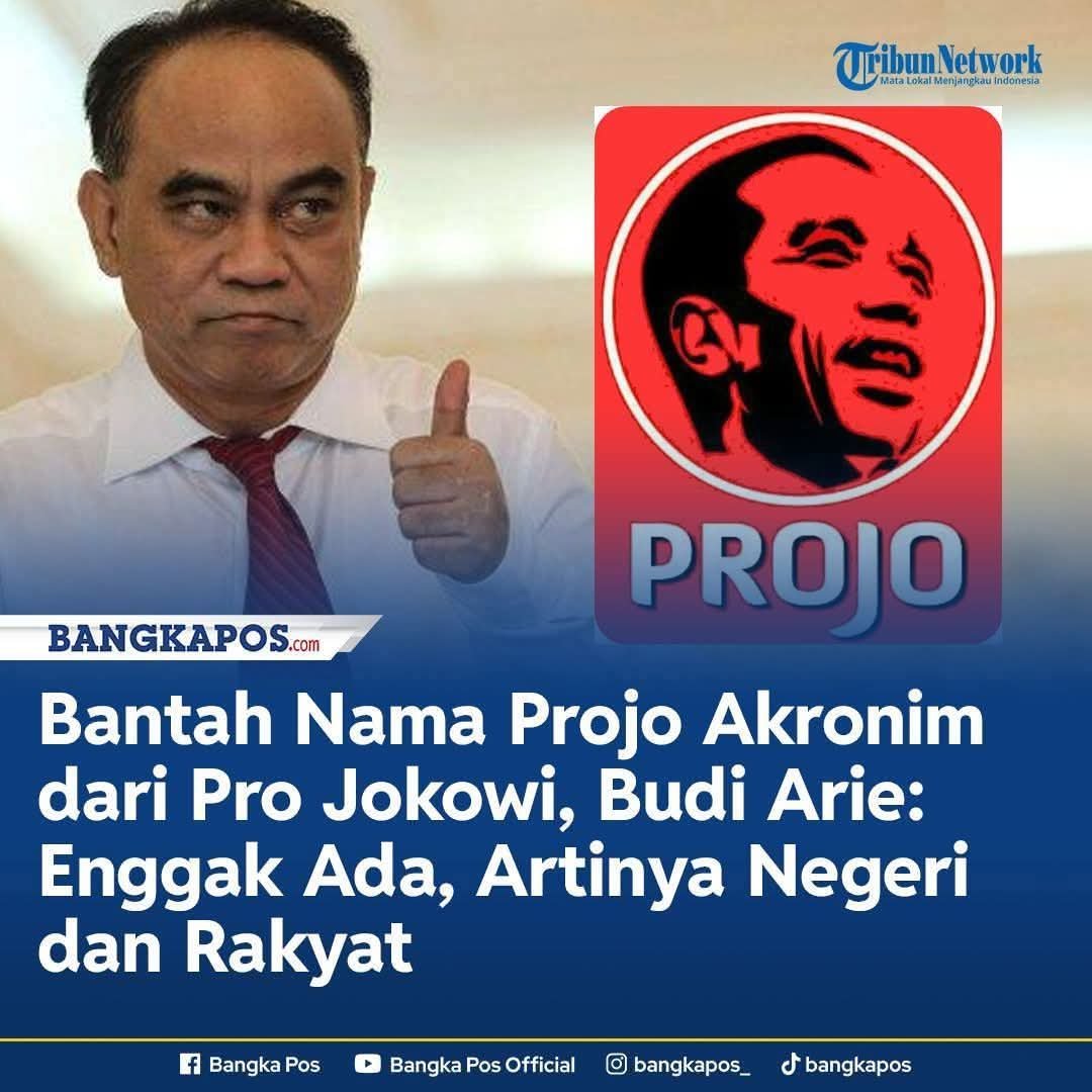 Projo Hapus Wajah Jokowi: Pengkhianatan Politik dan Pergeseran Kekuasaan Dibaliknya