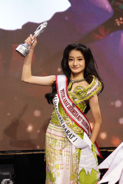 Vanny Adelia Wijaya Raih Best Traditional Costume di Puteri Anak Indonesia 2025, Ini Filosofinya