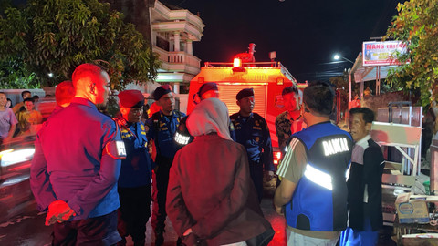 Warung Sembako di Bandar Lampung Ludes Terbakar, Diduga Akibat Korsleting Listrik