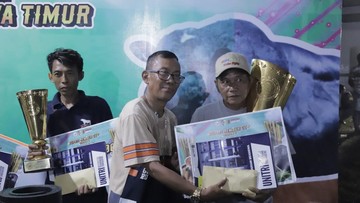 Sapi Sapu Jagat Juara Bupati Jember Cup 2025, Cetak Rekor Sapi Terberat Ketiga di Dunia