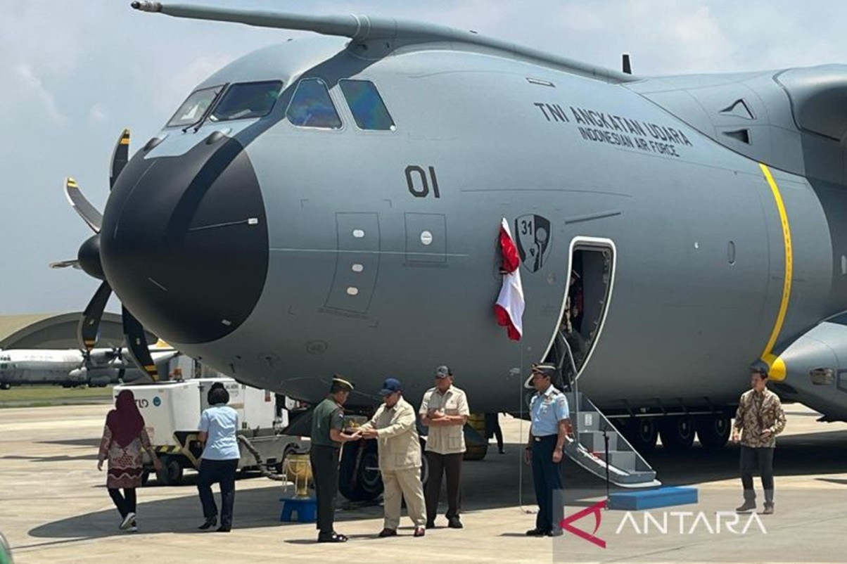 Pesawat Airbus A400M/MRTT Alpha 4001 Resmi Dioperasikan, Prabowo: Perkuat Alutsista dan Misi Kemanusiaan
