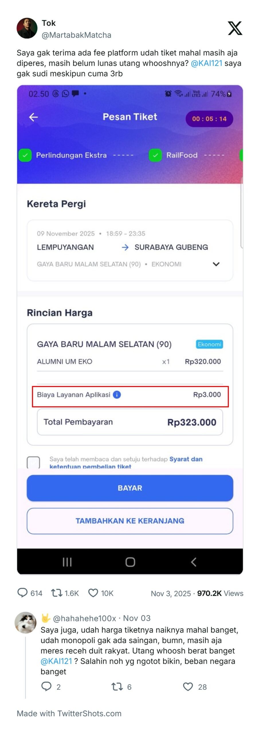 PT KAI Hapus Biaya Layanan Aplikasi: Respons Cepat Setelah Protes Viral
