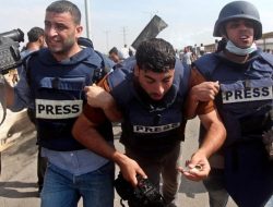 Israel Tangkap 75 Jurnalis Palestina: Kekerasan Sistematis dan Impunitas di Tepi Barat & Gaza