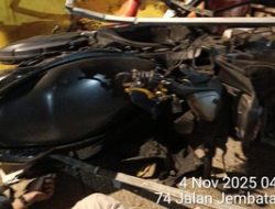 Kecelakaan Tunggal di Jembatan Batu Jakbar Pagi Ini, Pengendara Motor Luka-luka