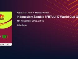 Cara Nonton Live Streaming Timnas Indonesia U-17 vs Zambia U-17 di Piala Dunia U-17 2025 Gratis di FIFA+