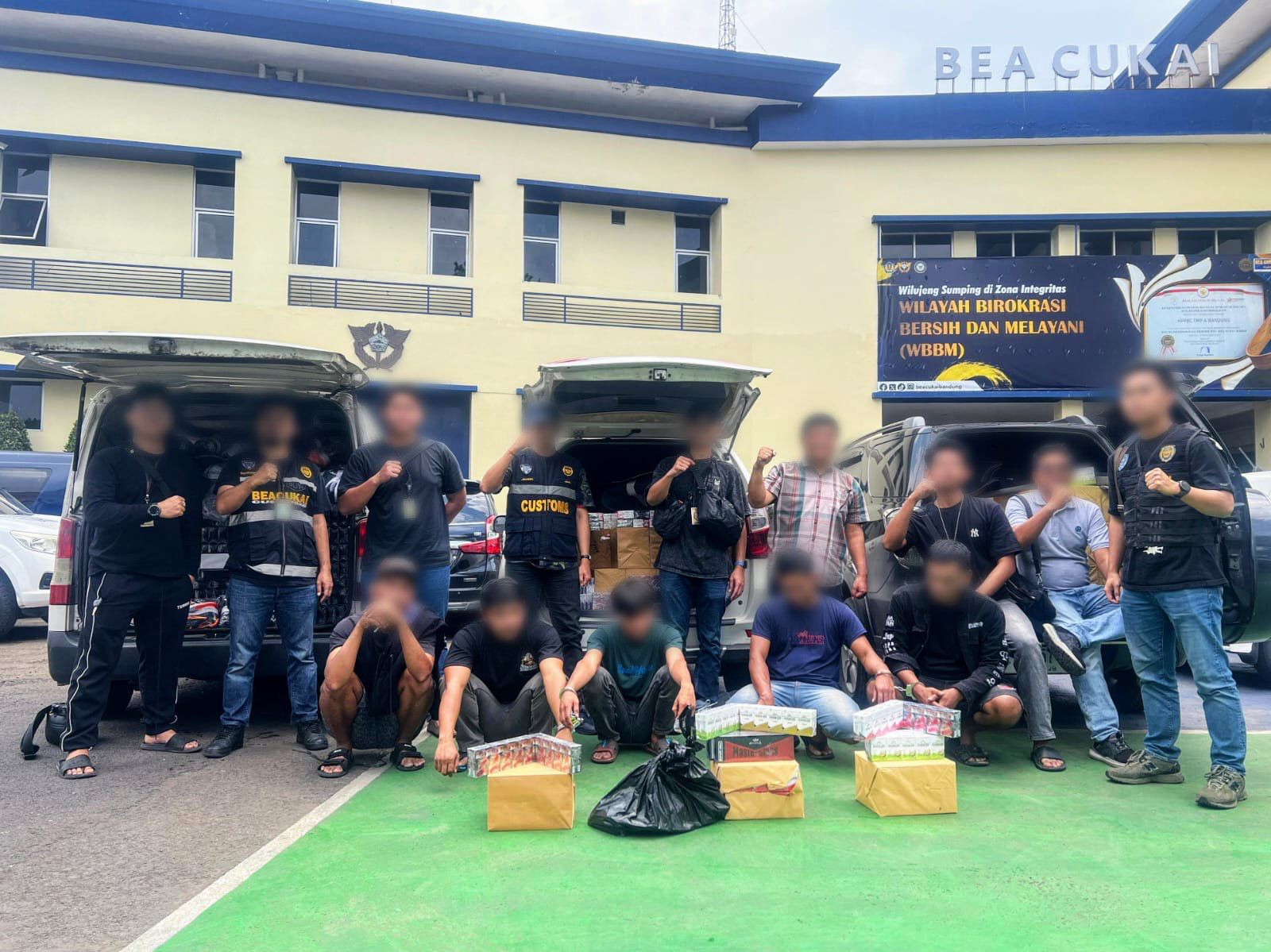 Bea Cukai Bandung Gagalkan 772.800 Rokok Ilegal, Cegah Kerugian Negara Rp 593 Juta