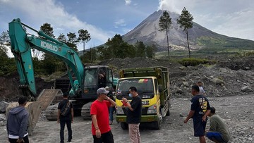 Bareskrim Tetapkan Tersangka Tambang Pasir Ilegal Gunung Merapi, Kerugian Negara Rp 3 Triliun