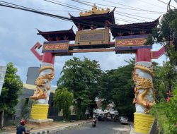Gapura Chinatown Bandar Lampung Ganti Aksara Mandarin dengan Aksara Lampung, Ini Alasannya