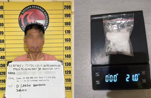 Lansia 61 Tahun Kirim 21 Gram Sabu via Kargo Bandara Supadio, Gaji Rp 500 Ribu!