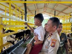 Green Policing Polda Riau: Edukasi Lingkungan untuk Generasi Alpha di Bank Pohon