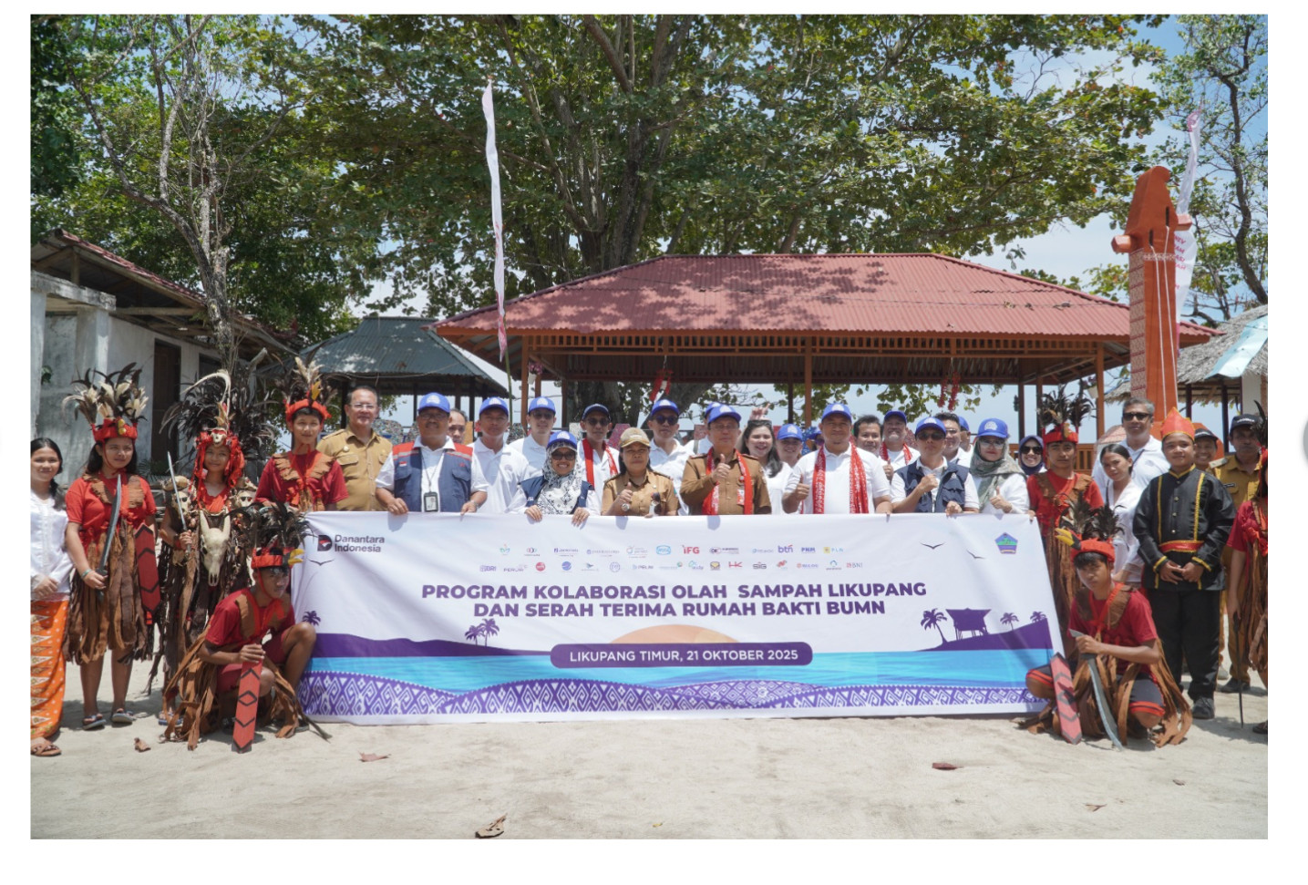 Brantas Abipraya Garap Program Pengelolaan Sampah Berkelanjutan di Likupang