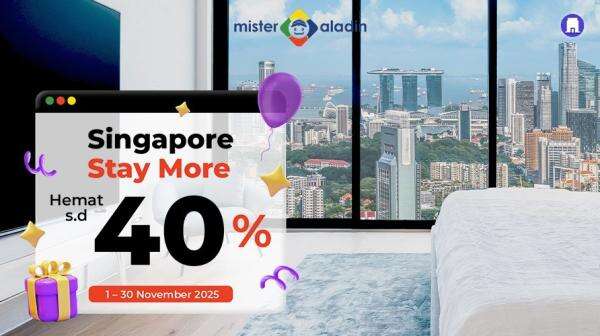Diskon Hotel Singapore Hingga 40% di Mister Aladin - Liburan Hemat!