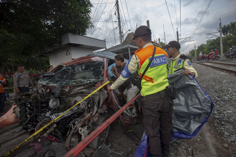 Kecelakaan KA Bangunkarta di Sleman Tewaskan 3 Orang, 6 Luka Termasuk 3 Balita