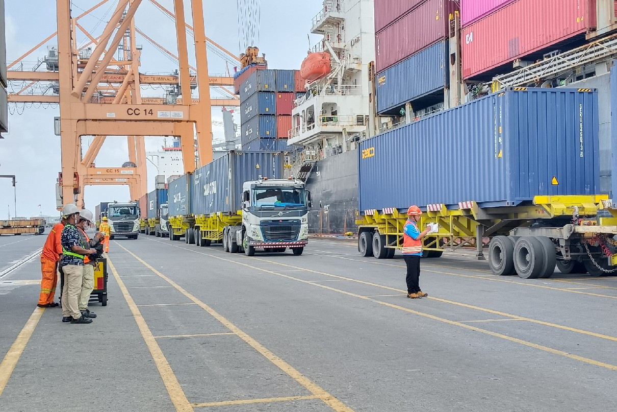 Pelabuhan Tanjung Perak Beroperasi Normal Pascapenemuan Cesium-137
