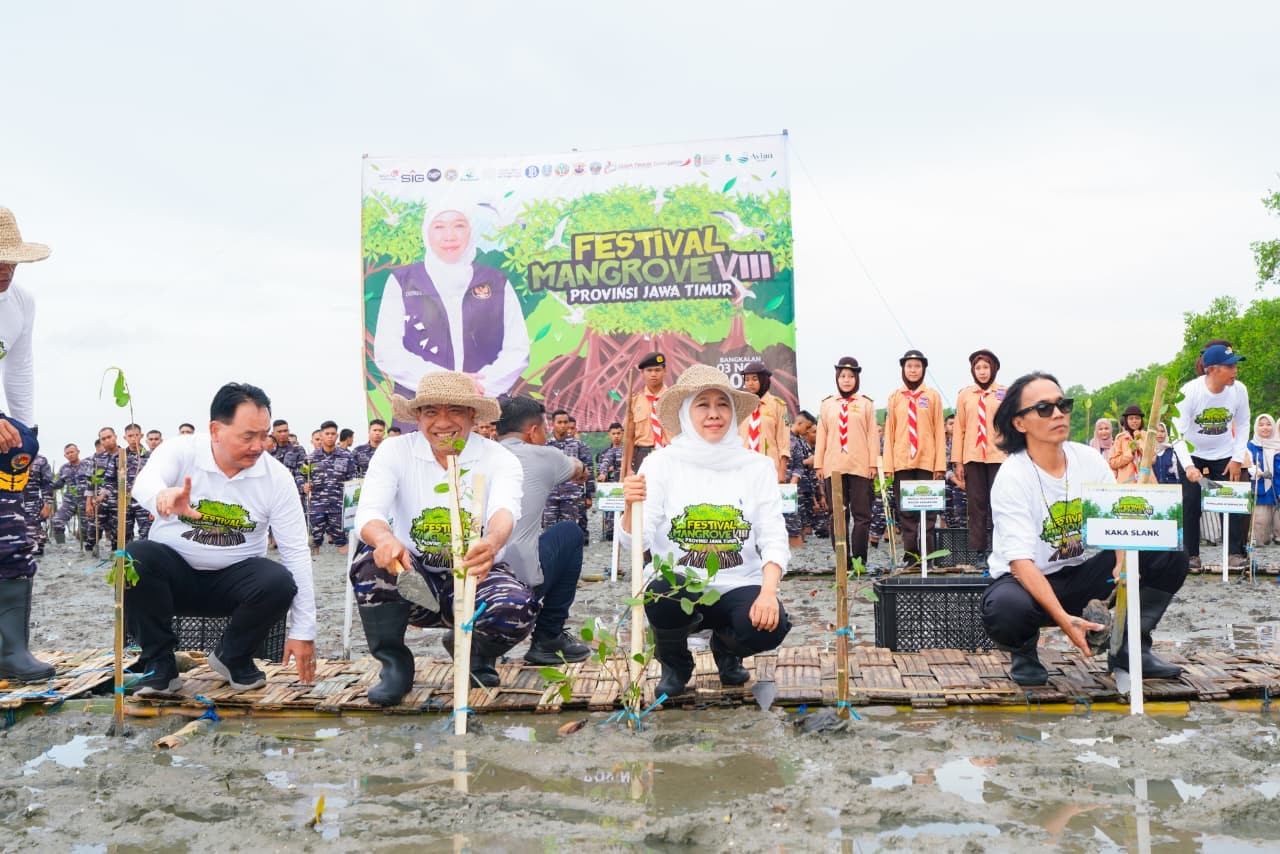 Jawa Timur Capai Net Zero Emission 2060 dengan Rehabilitasi Mangrove Terluas