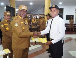 900 PPPK di Jayapura Resmi Diangkat, Wali Kota Abisai Rollo Beri Pesan Ini
