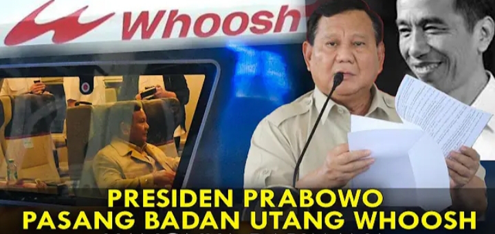 Prabowo Pasang Badan Bayar Utang Kereta Cepat Whoosh dengan APBN, Ini Polemiknya