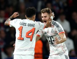Hasil PSG vs Bayern Munich 1-2: Kekalahan Dramatis di Parc des Princes, Diaz Brace & Kartu Merah