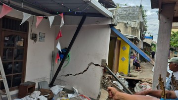 Tanah Amblas di Makasar Jaktim, Pemkot Akan Bongkar Tembok di Atas Saluran Air