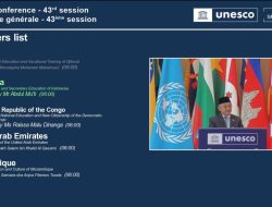 Bahasa Indonesia Resmi Jadi Bahasa Kerja UNESCO: Sejarah Baru Diplomasi di Sidang Umum ke-43