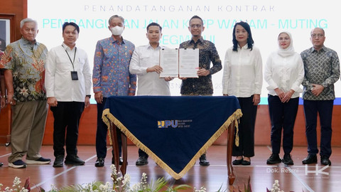 PT Hutama Karya Bangun Jalan KSPP Wanam-Muting Segmen II untuk Dukung Lumbung Pangan Papua