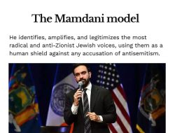 Model Mamdani: Ancaman Eksistensial Bagi Israel Menurut Israel Hayom