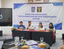 Sosialisasi Pos Bantuan Hukum Desa Diluncurkan di Lombok Tengah