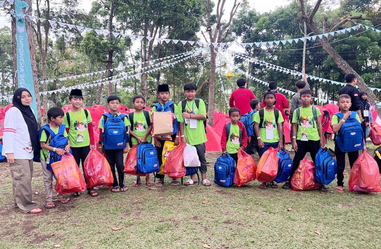 Camping Ceria ke-5 BWA: 150 Anak Yatim Jatim Nikmati Kegiatan Seru di Prigen