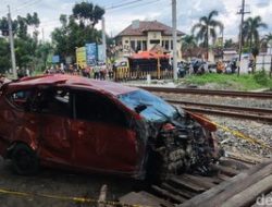 Palang Pintu Tidak Berfungsi Diduga Jadi Penyebab Kecelakaan KA Bangunkarta di Sleman