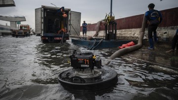 Banjir Rob Jakarta 6-9 November 2025: Siaga 7 Titik & 560 Pompa