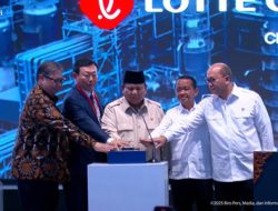 Pabrik Lotte Senilai Rp 65 Triliun Resmi Berdiri, Prabowo: Manfaat Besar Bagi Rakyat