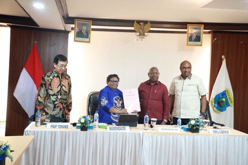 Wamendagri Ribka Haluk Dorong Pemda Papua Percepat Pembangunan & Realisasi APBD