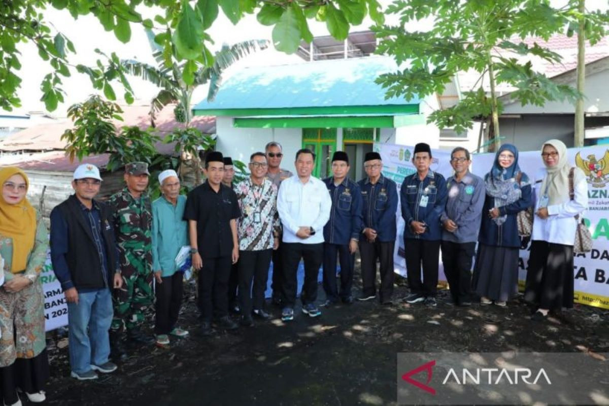 Rehab Total Rumah Tidak Layak Huni oleh Baznas Banjarmasin 2025: Sinergi dengan Bank Kalsel