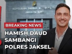 Hamish Daud Laporkan Akun Medsos ke Polres Jaksel, Ini Kronologi Kasus Pencemaran Nama Baiknya