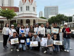Revitalisasi Warisan Surabaya: 150 Mahasiswa Indonesia-Malaysia Gelar Urban Sketching