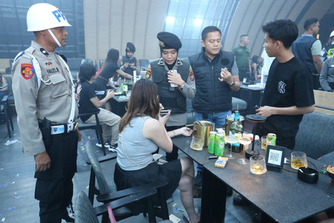 Razia THM Black Owl Medan: Satu Pengunjung Perempuan Positif Narkoba