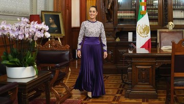 Presiden Meksiko Claudia Sheinbaum Dilecehkan Saat Kampanye, Pelaku Ditangkap