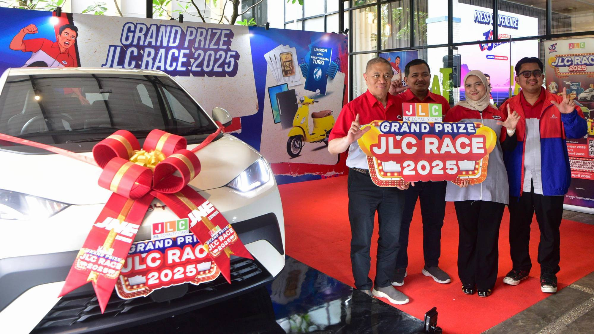 Harbokir & JLC Race 2025: Cara JNE Rayakan HUT ke-35 dengan Hadiah Mobil BYD