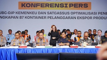 Polri dan Bea Cukai Bongkar Ekspor Ilegal Turunan CPO, 87 Kontainer Senilai Rp 28,7 Miliar Diamankan
