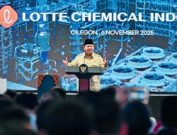 Prabowo Tegaskan Iklim Investasi Bersih di Peresmian Pabrik Lotte Chemical Senilai Rp 65 Triliun