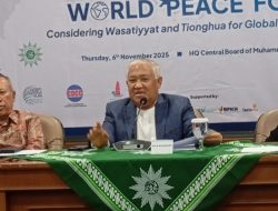 Din Syamsuddin Usul Jalan Tengah & Wasatiyyat Islam untuk Atasi Krisis Global di World Peace Forum 2025