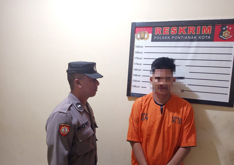 Residivis Pencuri di Pontianak Selatan Ditangkap, Modus Bobol Atap Rugikan Korban Rp 38,9 Juta