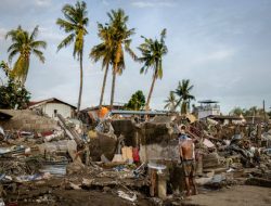 Korban Topan Kalmaegi di Talisay Cebu Berjuung Bangkit, Rumah Hancur dan Ribuan Mengungsi