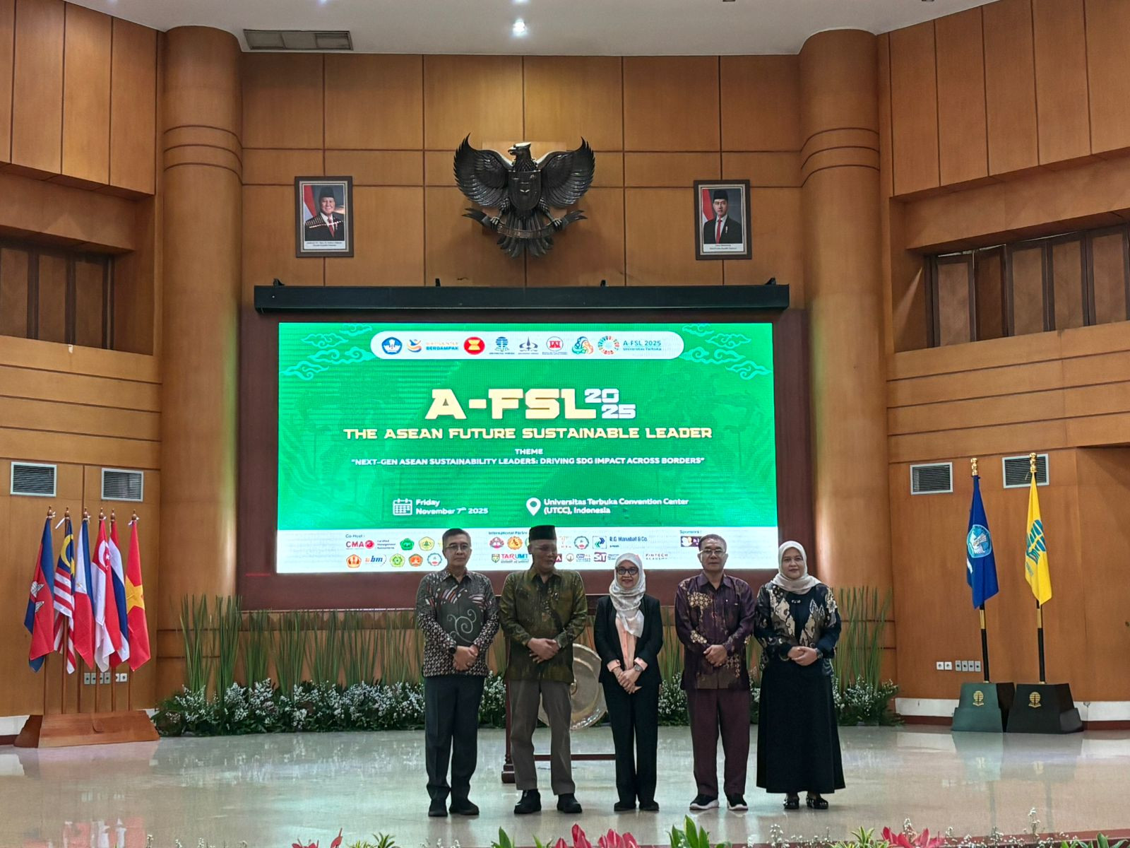 Universitas Terbuka Tuan Rumah AFSL 2025, Wadah Pemuda ASEAN Wujudkan Masa Depan Berkelanjutan