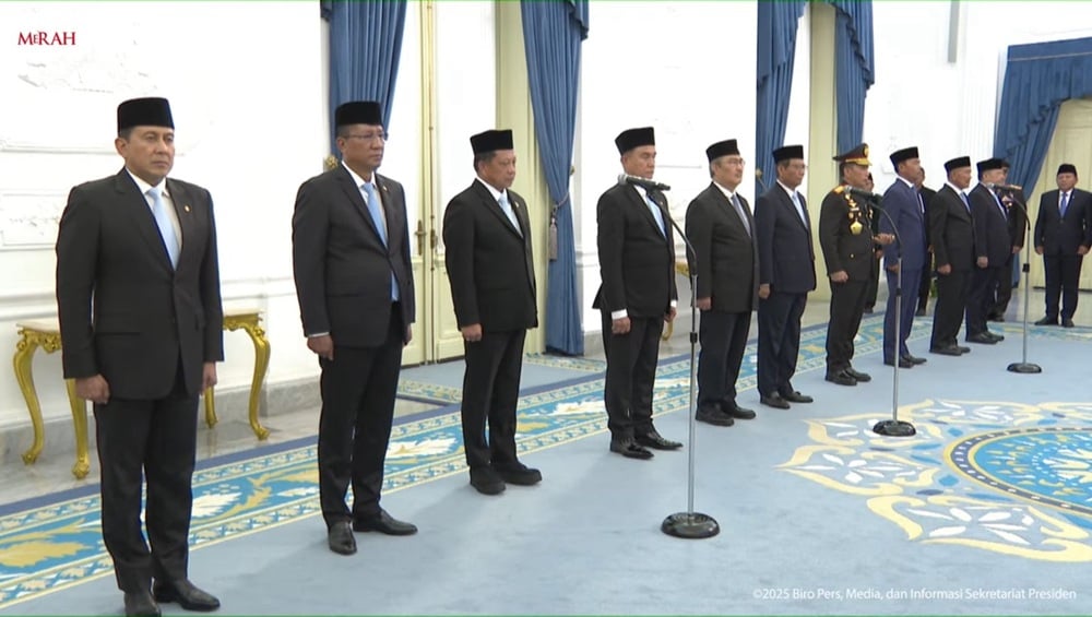 Presiden Prabowo Lantik Komisi Reformasi Polri, Jimly Asshiddiqie Jadi Ketua