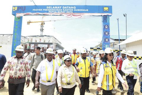 Wamendagri Tinjau Pembangunan Pusat Pemerintahan Papua Barat Daya di Sorong, Pastikan Pelibatan OAP