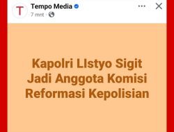 Presiden Prabowo Lantik Komisi Reformasi Kepolisian, Jimly Asshiddiqie Jadi Ketua